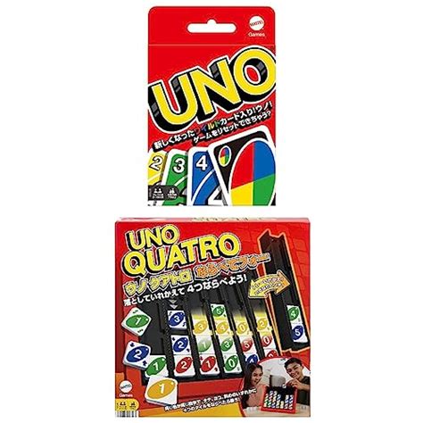 Direct From Japan Mattel Game Uno Card Uno Quattro Nabe Bette