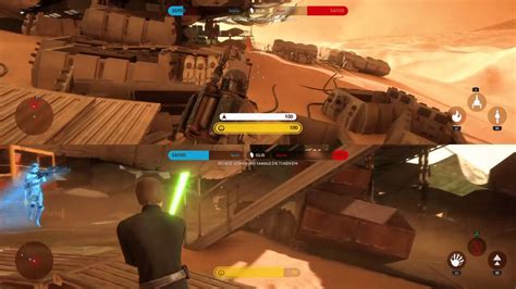 STAR WARS Battlefront Splitscreen Gameplay 1 YouTube