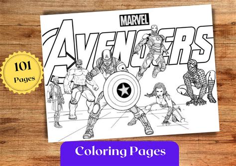 Captain America Avengers Coloring Pages