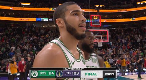 Jayson Tatum Trop Fort Pour Donovan Mitchell Rectification Les