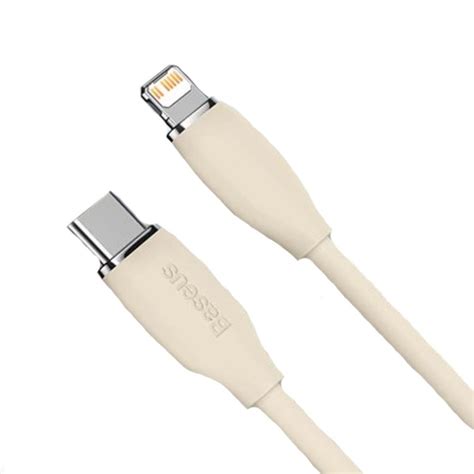 Кабель Apple Lightning USB Type C Baseus Jelly Liquid Silica Gel Fast