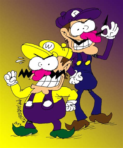 Wario And Waluigi By Andreu T On Deviantart