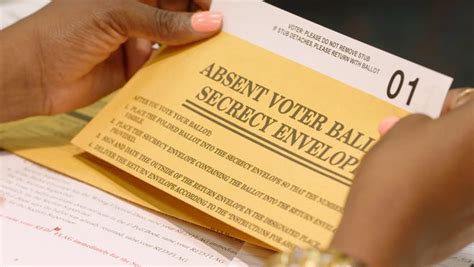 Absentee Voting Is Open In Michigan How To Vote Early