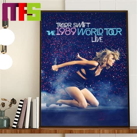 Taylor Swift The 1989 World Tour Live Home Decor Poster Canvas - Masteez