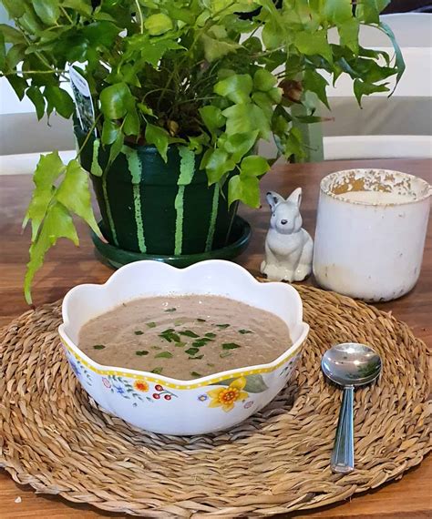 Cream Of Mushroom Soup At Home With Eri