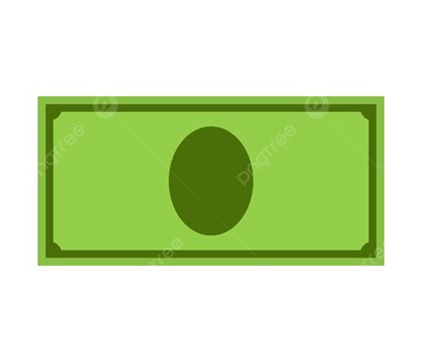 Design Of An Icon Symbolizing Dollar Note In Silhouette With Vector