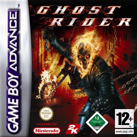 Ghost Rider Boxarts For Nintendo Gameboy Advance The Video Games Museum