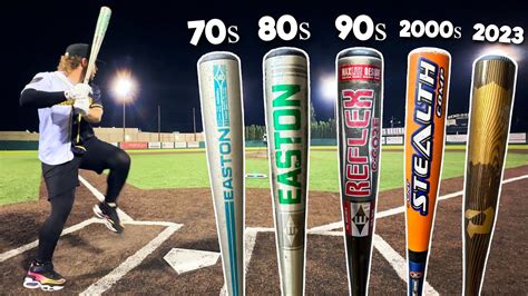 BATTLE OF THE DECADES Which Era Had The Hottest Baseball Bats YouTube