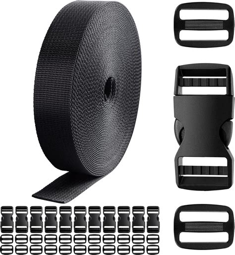 Coobigo Buckles For Straps 1 Inch Nylon Webbing Strap