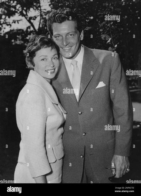 German Actress Lilli Palmer Poses With Her Husband Argentinian Actor