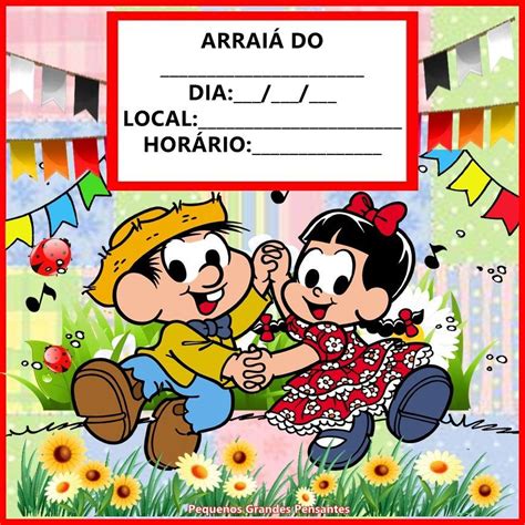 CONVITES PARA FESTA JUNINA personalizáveis para você imprimir