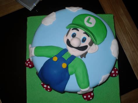 Luigi Birthday Cake