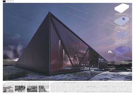 Architecture project // Cave-Like Structure Embracing Geothermal