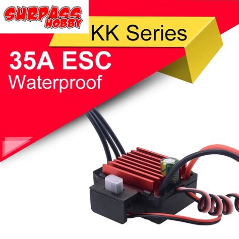 Surpass Hobby Kk A Waterproof Brushless Esc Electric Speed Controller