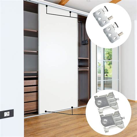 Stykker Sliding Closet Door Roller Skyved R Deler For Garderobe D R