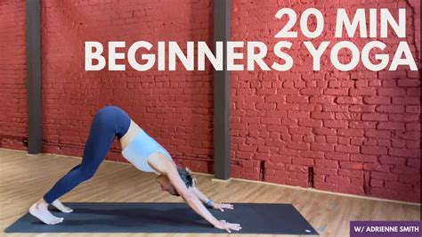 Minute Beginners Yoga With Adrienne Smith Youtube