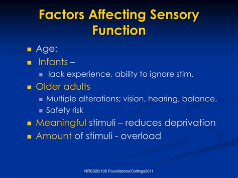 Ppt Sensory Alterations Powerpoint Presentation Free Download Id