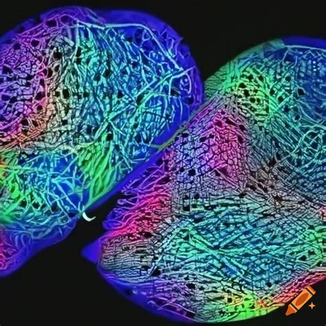 Schematic Of A Neural Network Architecture On Craiyon