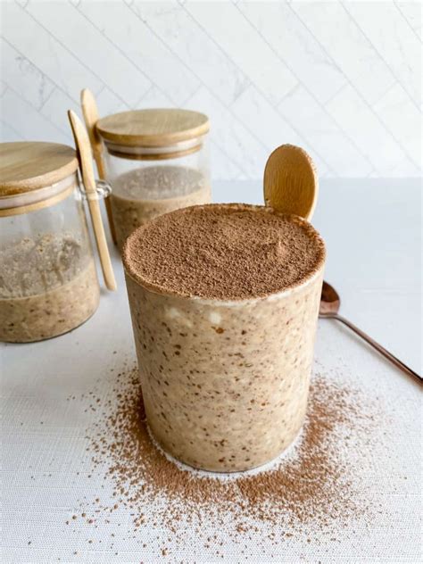 Tiramisu Overnight Oats Lovely Delites