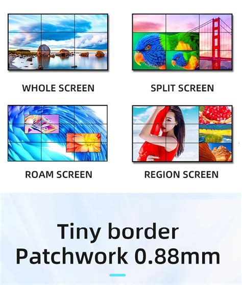 Inch Ultra Narrow Bezel X X Splicing Screen Lcd Video Wall