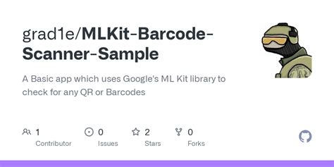 GitHub Grad1e MLKit Barcode Scanner Sample A Basic App Which Uses