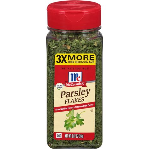 Mccormick Parsley Flakes Shop Herbs Spices At H E B