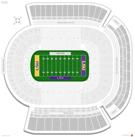 Lsu Stadium Seating Chart | Cabinets Matttroy