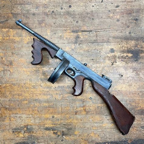 Vintage 1950s Tommy Gun Film Prop Theatrical Toy Weapon For Sale At 1stdibs