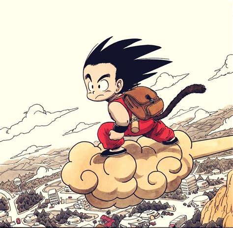 An Original Illustration From Akira Toriyamas Dragonball I Love The