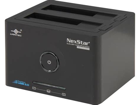 Vantec Nexstar Superspeed Nst D Su Bk Black Dual Bay Hard Drive Dock