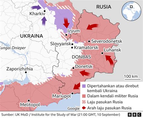 Perang Ukraina Pasukan Rusia Mundur Dan Serangan Balik Militer Ukraina