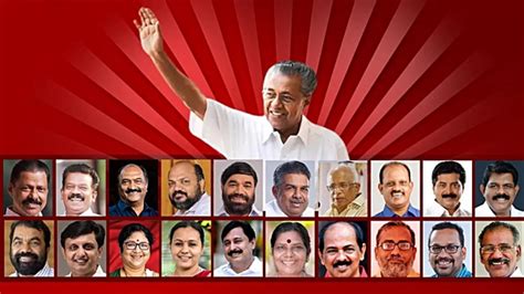 Kerala Cabinet Ministers Names Portfolios And Contact Info