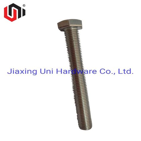 Sus A Ansi Asme B Hex Head Bolts Hex Cap Screw China Hex