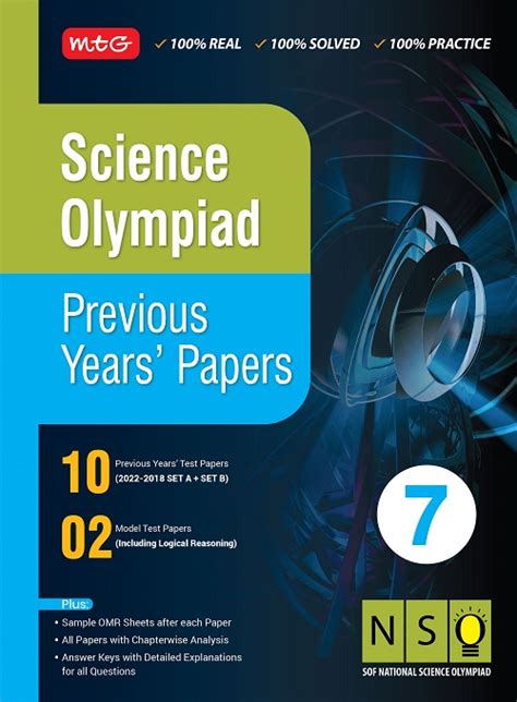 Class 7 Science Olympiad Previous 5 Years Papers Science Olympiad Foundation