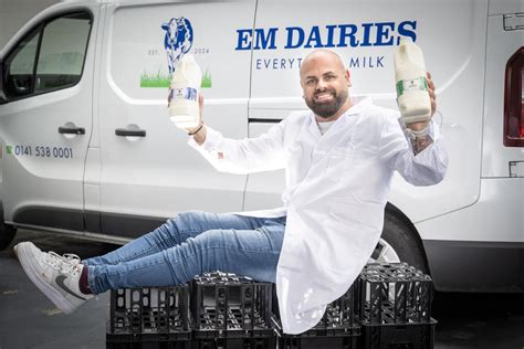 Former Pub Landlord Becomes Scotlands Fastest Growing Milkman With £