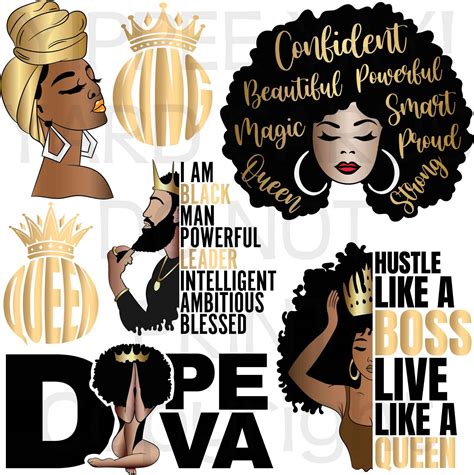 Black Girl Woman Man Magic Diva Half Sheet Misc Yippee Yay Yard Cards