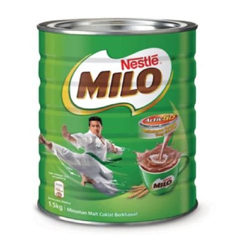 Jual Milo Bubuk Singapore Kaleng Nestle Milo Powder 1 5kg Shopee