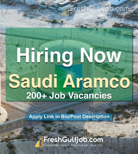 Saudi Aramco Jobs 300 Job Vacancies Saudi Arabia