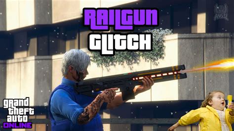 Gta V online rychlý a snadný RAILGUN glitch I PS XBOX PC YouTube