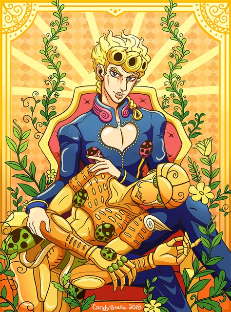 [fanart] Drew Giorno And Gold Experience~ R Stardustcrusaders