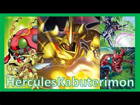 Deck Profile Insectoid HerculesKabuterimon YouTube