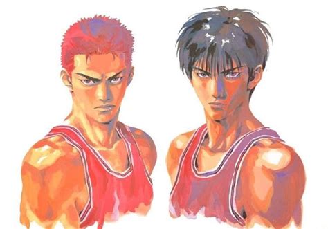 Slam Dunk Sakuragi Rukawa Manga De Slam Dunk Ilustraci N Jap N Arte