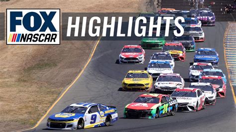 Toyota Save Mart At Sonoma Raceway Nascar On Fox Highlights Youtube