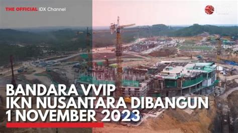 Bandara Vvip Ikn Nusantara Dibangun November