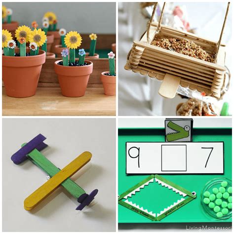 30 Creative Popsicle Stick Crafts And Activities For Kids From Abcs