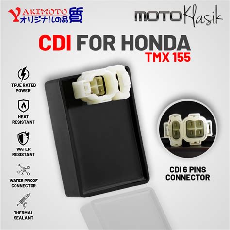 Yakimoto Cdi For Honda Tmx Pins Stock Size Capacitor Discharge