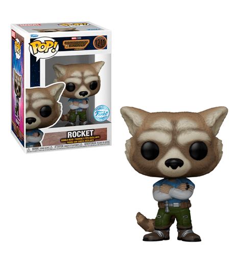 Ya Disponible El Funko Pop Exclusivo De Rocket Raccoon De Guardianes De