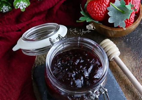 Resep Selai Strawberry Homemade Oleh Clarissas Kitchen Cookpad