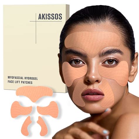 Amazon Akissos Myofascial Hydrogel Gel Face Lift Patches For Anti