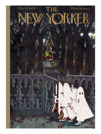 New Yorker Holiday Covers Prints at the Condé Nast Collection